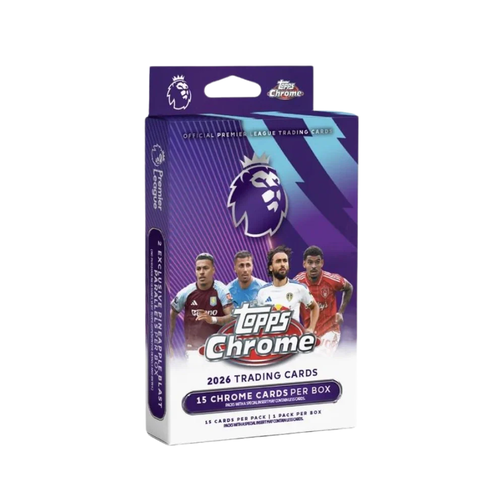 topps 2025 26 chrome premier league hanger box