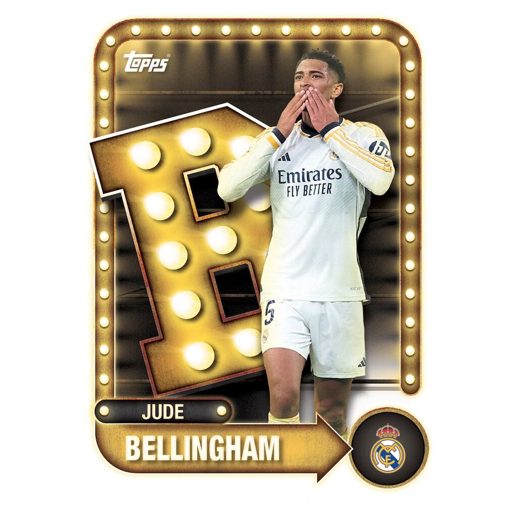 topps 2025 26 real madrid collector tin judebellingham