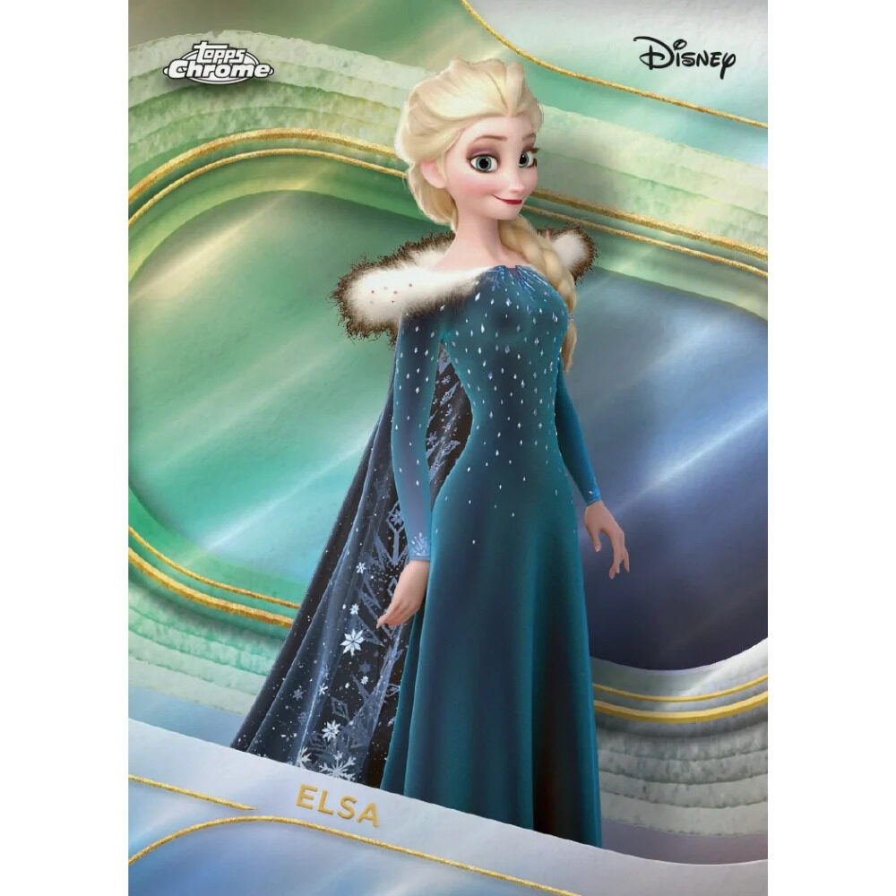 topps 2025 chrome disney hobby box elsa