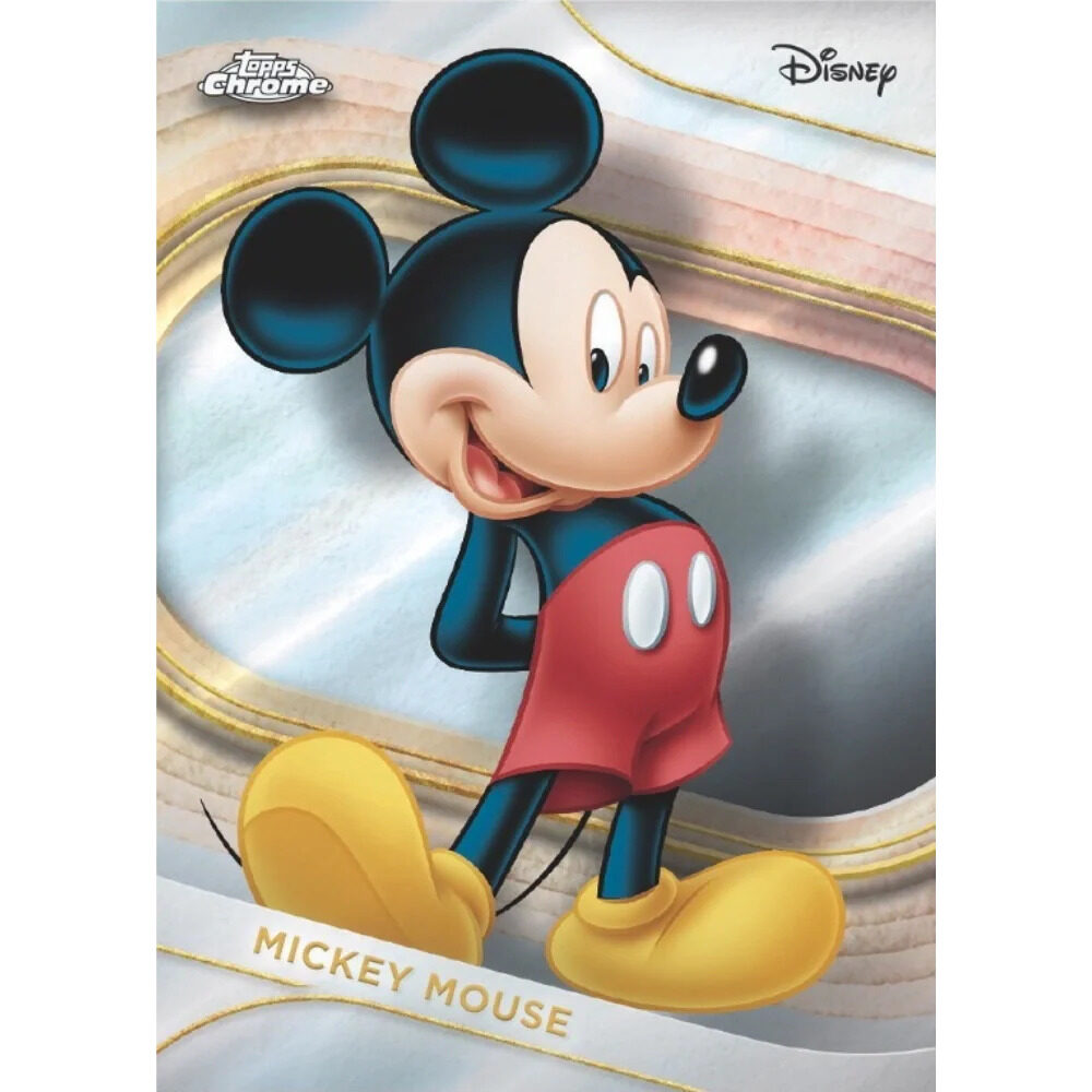 topps 2025 chrome disney hobby box mickey mouse