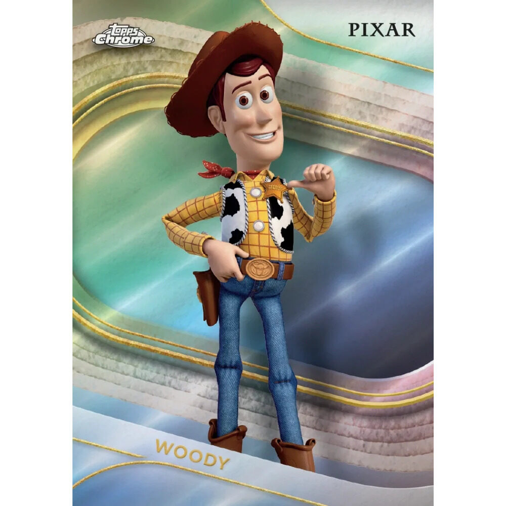 topps 2025 chrome disney hobby box woody
