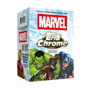 topps 2025 chrome marvel value box