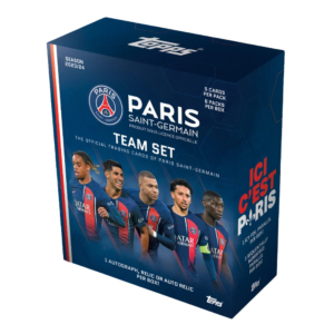 topps paris saint germain team set hobby box