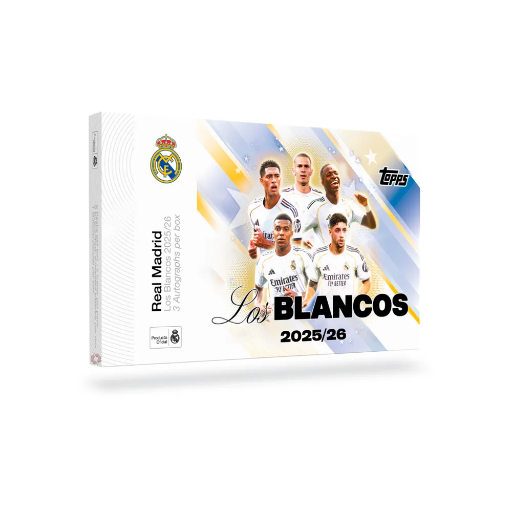 topps los blancos real madrid 2025/26 hobby box