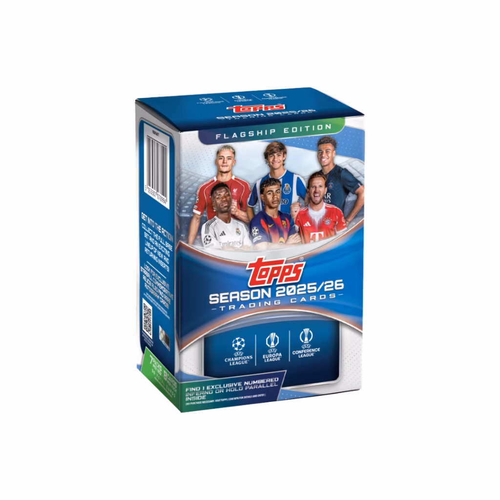 topps uefa club competitions 2025/26 value box