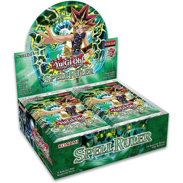 yugioh! Spell Ruler 25th Anniversary Display