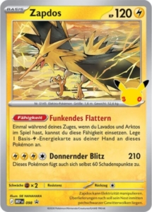 zapdos 30jahre promo mep 098
